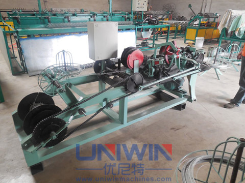 barbed wire making machine