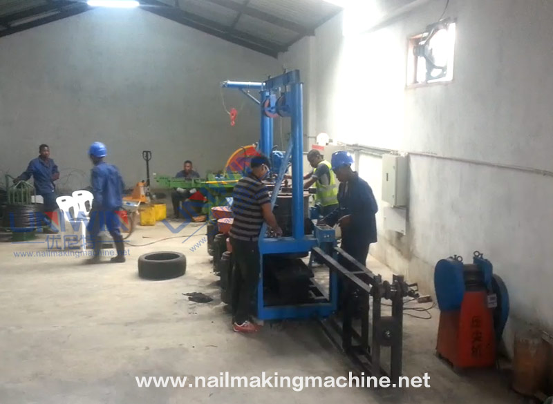 usine de fabrication d'ongles au mozambique